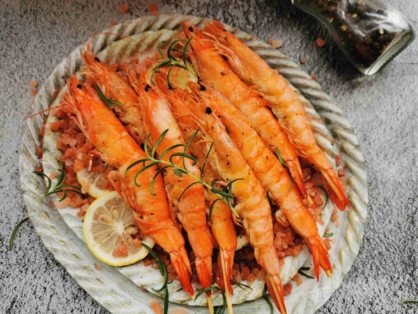 鹽焗蝦的做法-其它口味烘焙菜譜