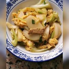 卷心菜炒年糕的做法-家常味炒菜譜