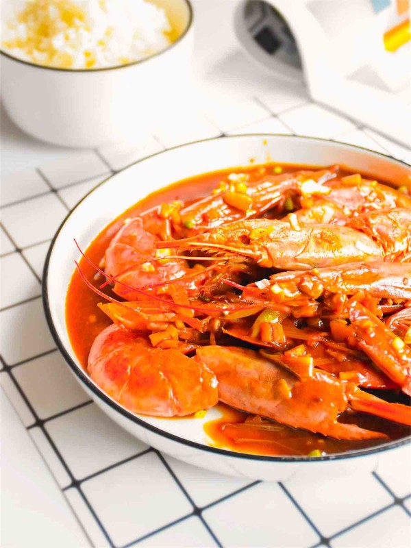 油燜紅蝦的做法-家常味其它工藝菜譜