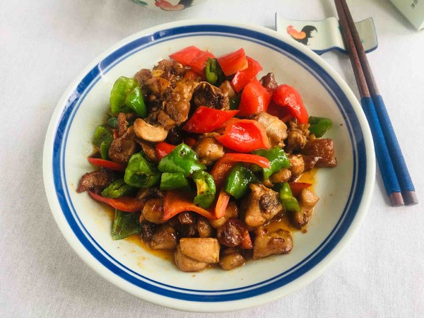 油茶籽油炒雞的做法-香辣味炒菜譜