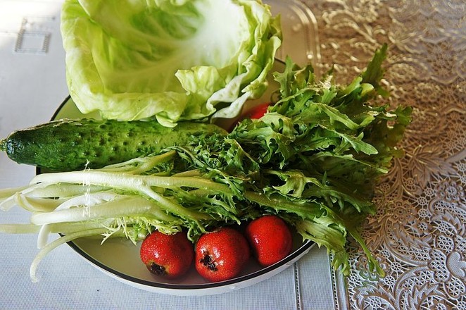 涼拌時蔬的做法-酸甜味拌菜譜