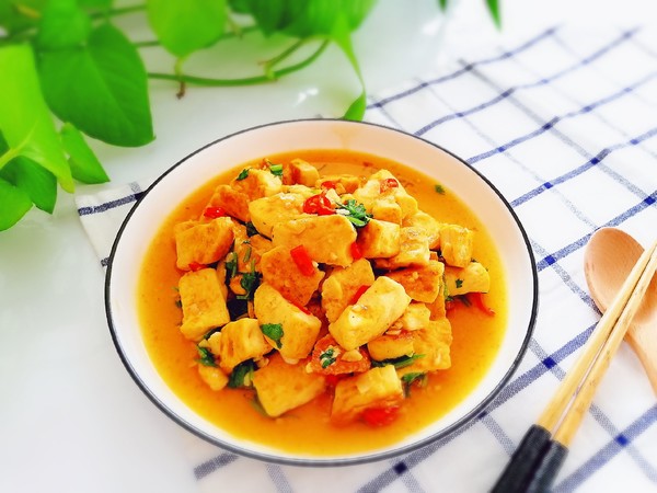 蒜香豆腐的做法-香辣味燒菜譜