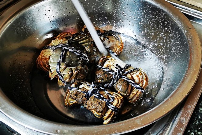 清蒸大閘蟹的做法-家常味蒸菜譜