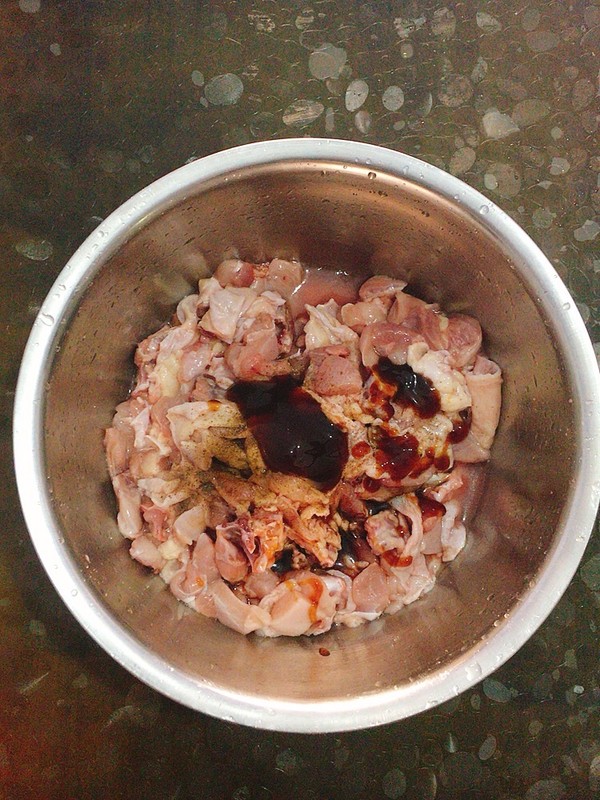 青椒炒雞的做法-咸鮮味炒菜譜