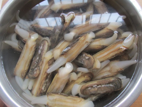 炒蟶子的做法-咸鮮味炒菜譜