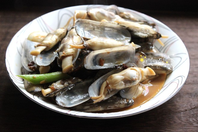 炒蟶子的做法-咸鮮味炒菜譜