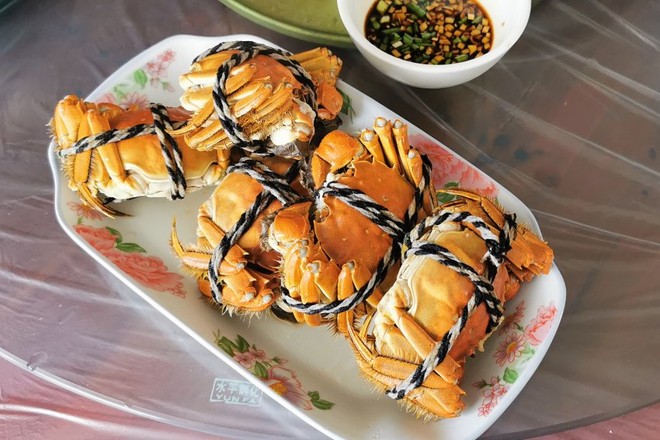清蒸大閘蟹的做法-家常味蒸菜譜