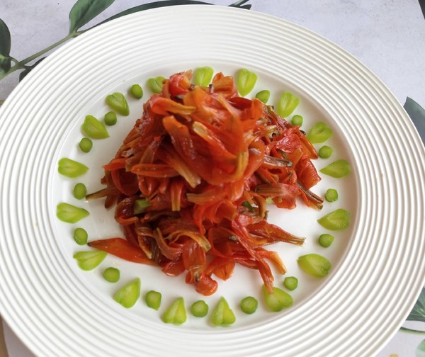 涼拌百合花的做法-酸甜味拌菜譜