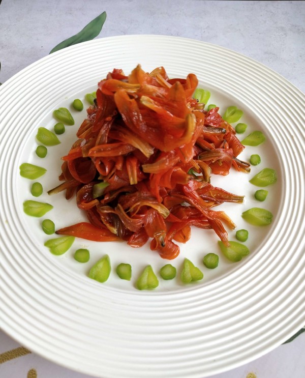 涼拌百合花的做法-酸甜味拌菜譜