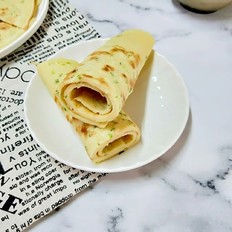 蔥花雞蛋餅的做法-家常味煎菜譜