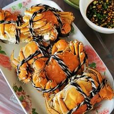 清蒸大閘蟹的做法-家常味蒸菜譜