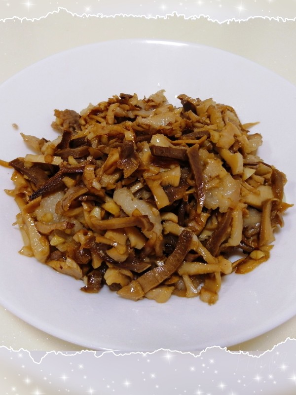 筍干炒肉的做法-家常味炒菜譜