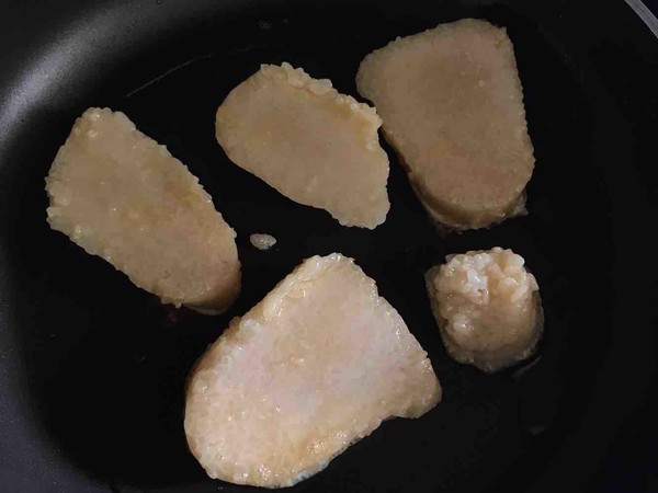 黃金粽子片的做法-家常味煎菜譜