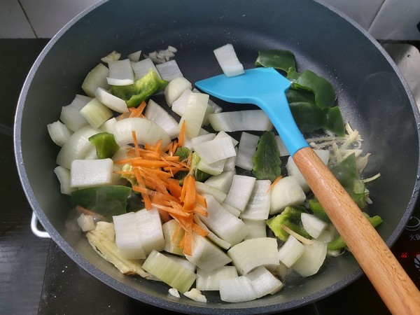 醬爆八爪魚的做法-咸鮮味炒菜譜