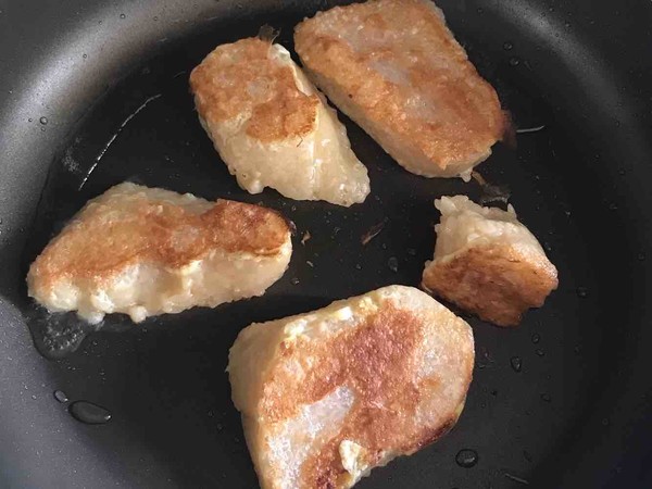 黃金粽子片的做法-家常味煎菜譜