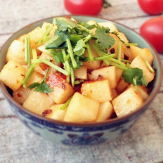 香辣蘿卜丁的做法-香辣味拌菜譜