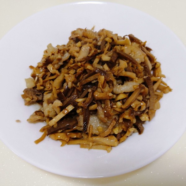 筍干炒肉的做法-家常味炒菜譜