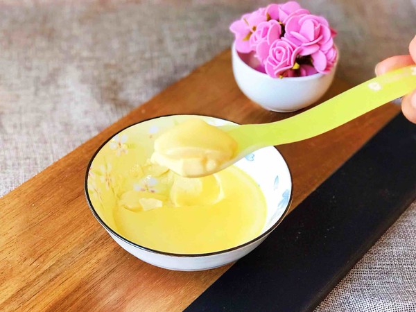 寶寶輔食之奶香雞蛋羹的做法-奶香味蒸菜譜