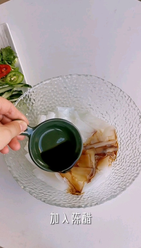 涼拌陳村粉的做法-酸辣味拌菜譜