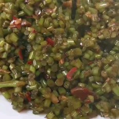 酸辣紅薯葉梗的做法-酸辣味炒菜譜