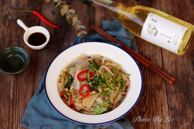 涼拌陳村粉的做法-酸辣味拌菜譜