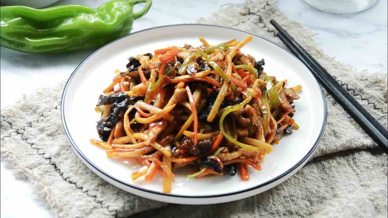 魚香肉絲的做法-家常味炒菜譜