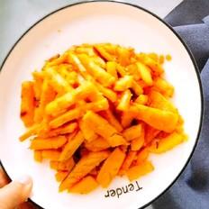 蛋黃紅薯條的做法-其它口味炒菜譜