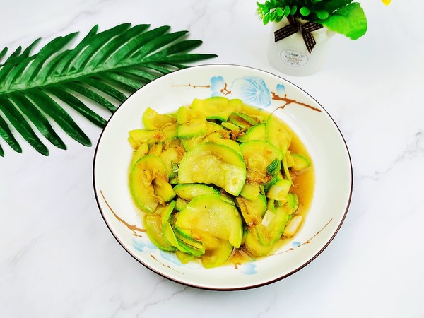 角瓜炒蝦米的做法-咸鮮味炒菜譜