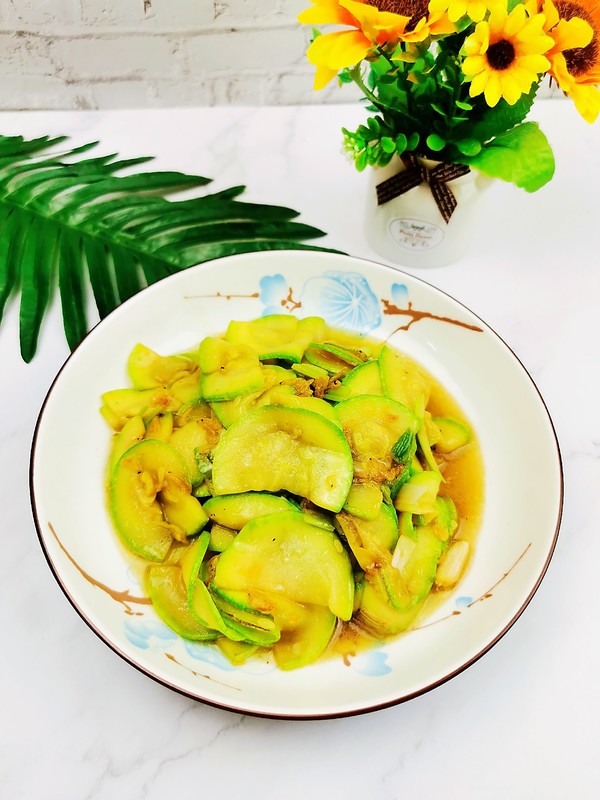 角瓜炒蝦米的做法-咸鮮味炒菜譜