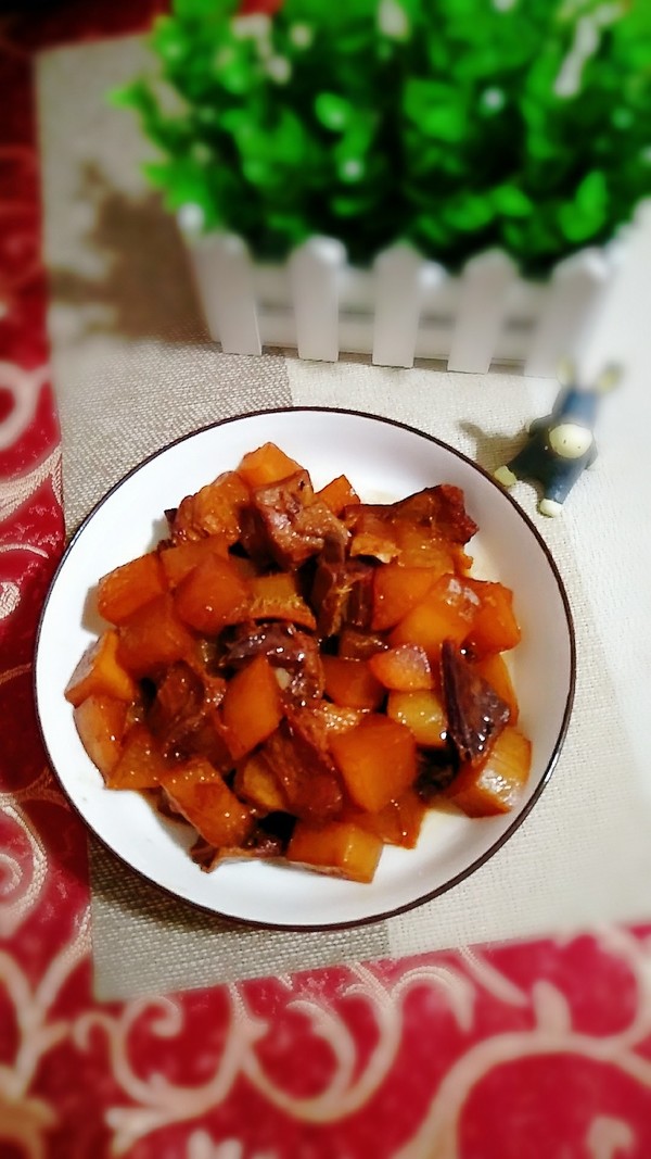 羊排燒蘿卜的做法-家常味燒菜譜