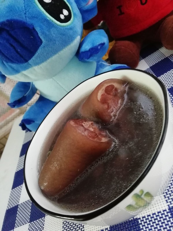 黑豆煲豬尾湯的做法-咸鮮味煮菜譜