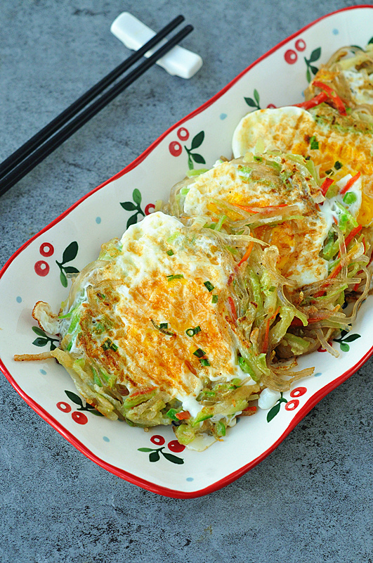 雞窩餅的做法-家常味煎菜譜