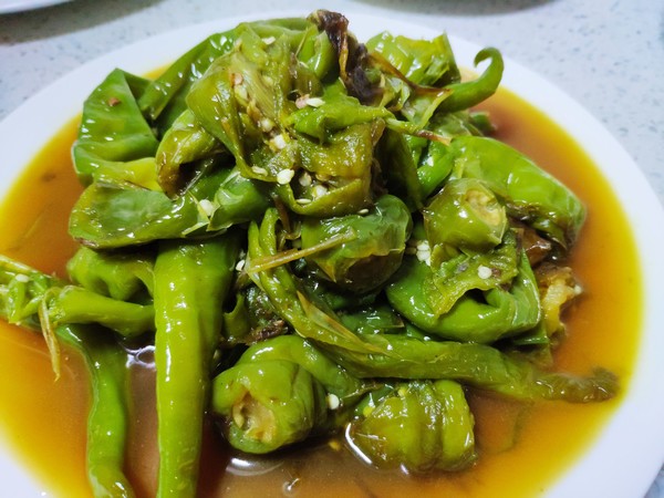 虎皮辣子的做法-香辣味炒菜譜