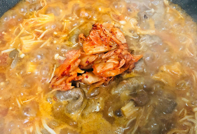 泡菜肥牛的做法-家常味燒菜譜