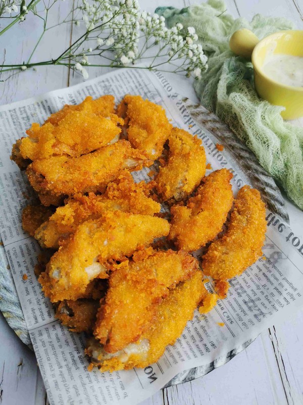 蒜蓉翅尖的做法-蒜香味炸菜譜