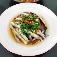 蒜蓉拌蒸茄子的做法-蒜香味蒸菜譜