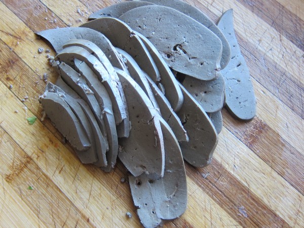 溜炒羊肝的做法-家常味炒菜譜