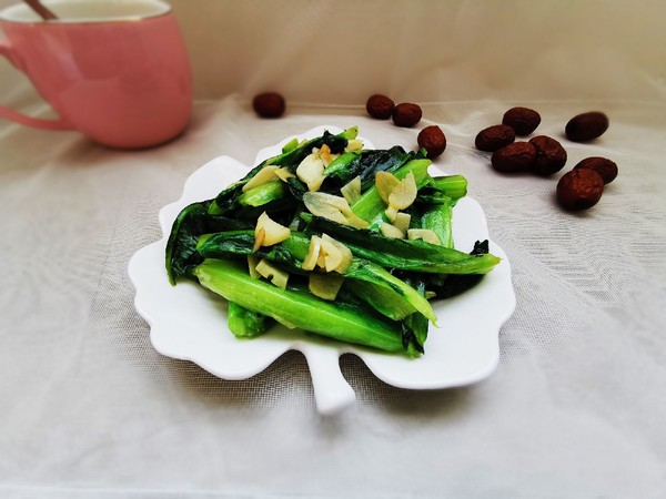 蒜炒油麥菜的做法-咸鮮味炒菜譜