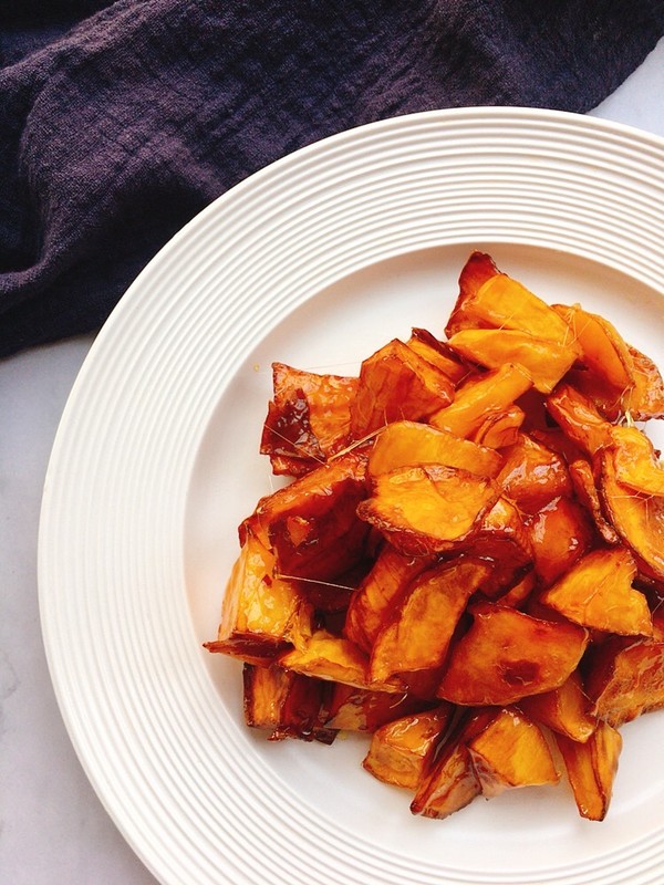 拔絲地瓜的做法-甜味炸菜譜-易網健康養生網 拔絲地瓜的做法-甜味炸菜譜