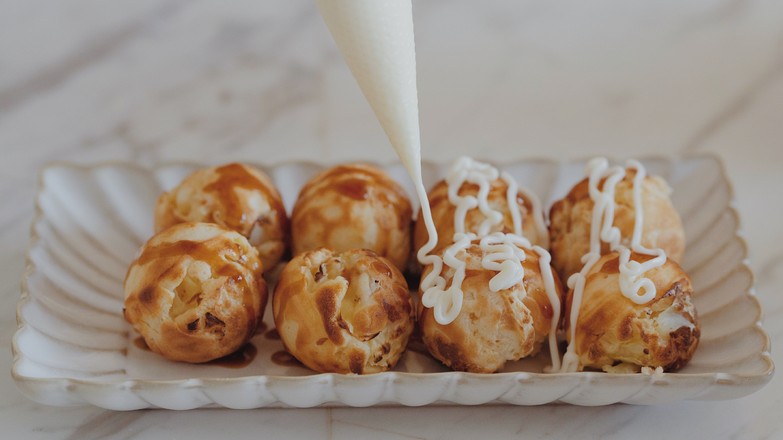 【章魚小丸子】的做法-其它口味煎菜譜