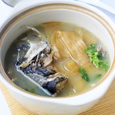 魚頭苕粉煲的做法-家常味燉菜譜