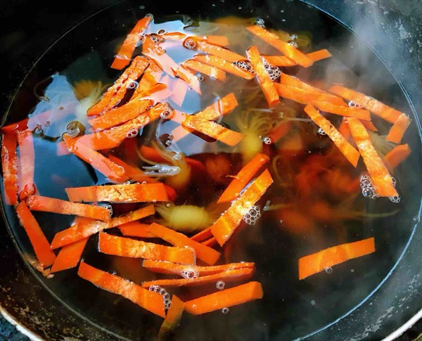 扇貝時蔬面的做法-咸鮮味煮菜譜