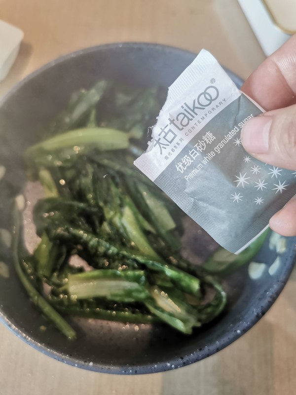 蒜炒油麥菜的做法-咸鮮味炒菜譜