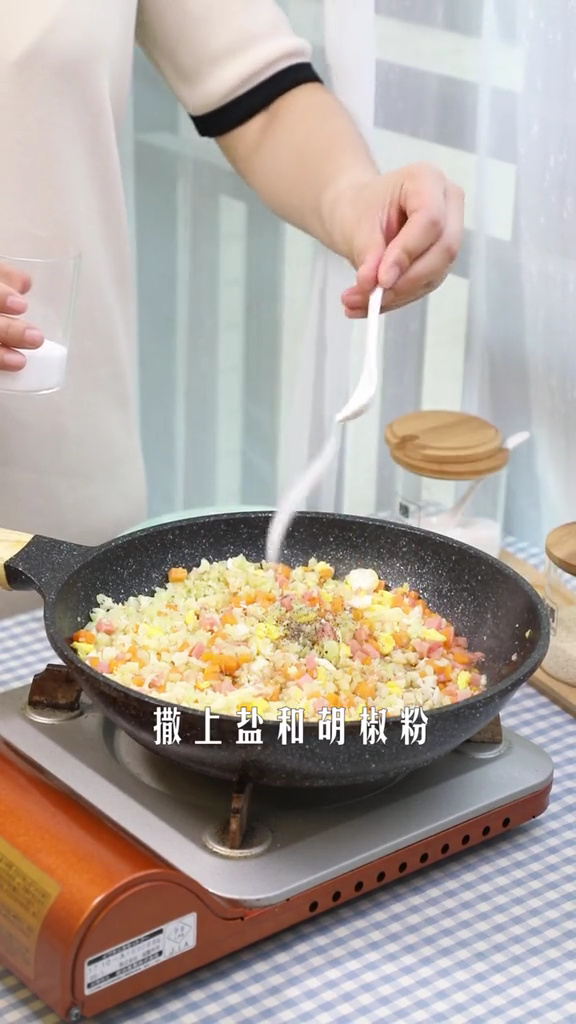 無米蛋炒飯的做法-家常味炒菜譜