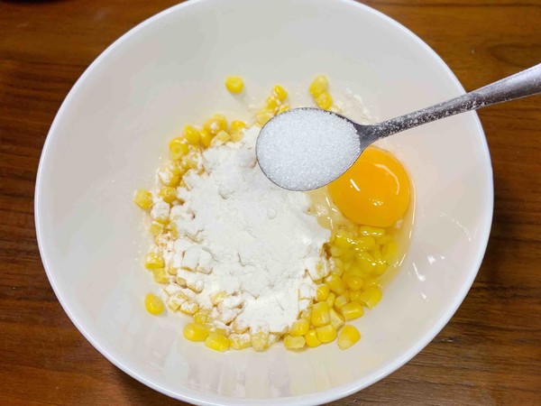 黃金玉米雞蛋餅的做法-甜味煎菜譜-易網健康養生網 黃金玉米雞蛋餅的做法-甜味煎菜譜