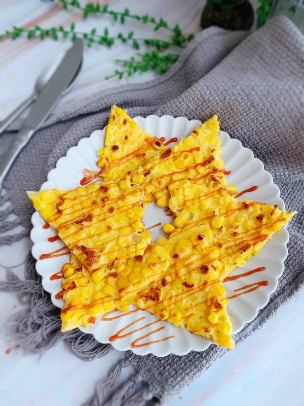 黃金玉米雞蛋餅的做法-甜味煎菜譜-易網健康養生網 黃金玉米雞蛋餅的做法-甜味煎菜譜