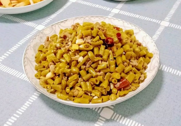 肉沫酸豆角的做法-酸辣味炒菜譜