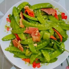 臘肉荷蘭豆的做法-家常味炒菜譜