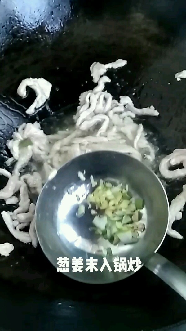 肉絲炒豆芽菜的做法-咸鮮味炒菜譜