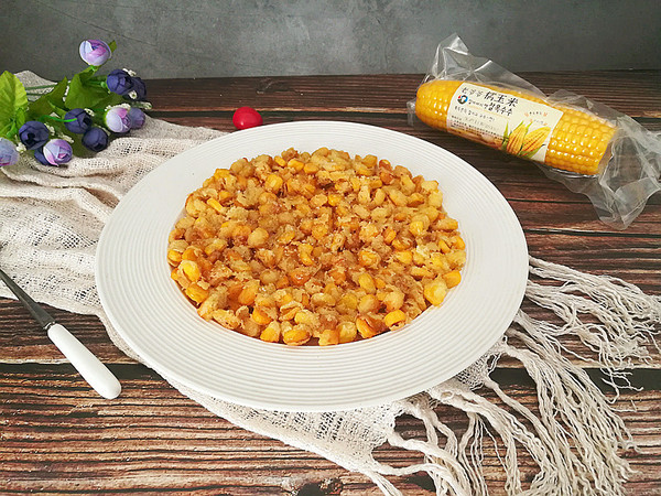 玉米烙的做法-甜味炸菜譜